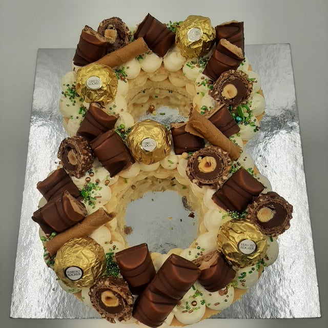 Nummertaart nutella