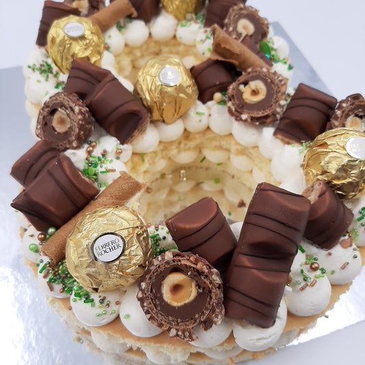 Nummertaart nutella