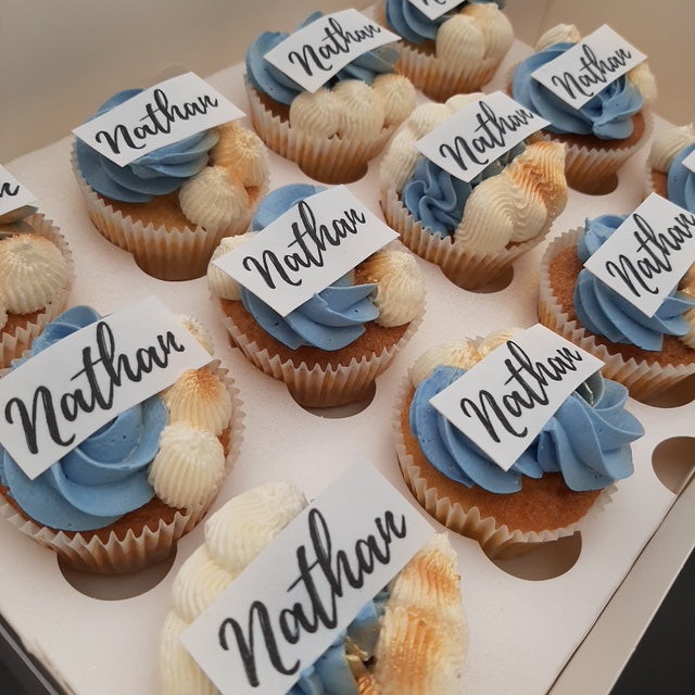 Cupcakes met fotoprint
